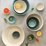 Handmade ceramic bowls