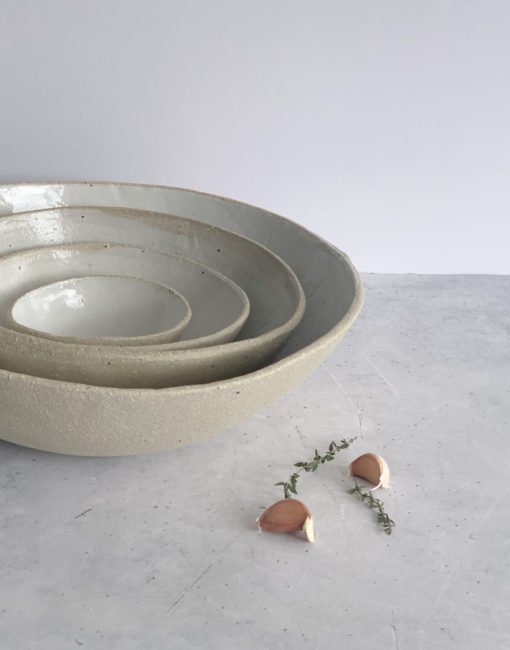Handmade ceramic tableware