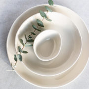 Handmade ceramic platters